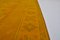 Vintage Handmade Yellow Rug, 1960s, Image 7