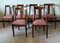 Dining Room Chairs with Lombard Neoclassical Inlays, 1990s, Set of 6, Image 1