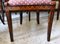 Dining Room Chairs with Lombard Neoclassical Inlays, 1990s, Set of 6 4