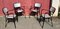 Chaises Vintage par Gaston Viort, Set de 4 1