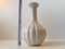 Mid-Century White Fluted Pottery Vase from Knabstrup, 1950s 5