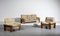 Living Room Set by Mario Marenco, 1970s, Set of 3 1