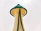 Postmodern Encased and Hand-Blown Glass Decanter Bottle, Italy, 1960s 8