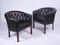 Danish Leather Armchairs in the style of Kaare Klint, Set of 2 1
