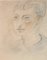 Filippo De Pisis, Androgyne Youth, 1940, Crayon & Aquarelle sur Papier 2