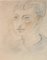 Filippo De Pisis, Androgynous Youth, 1940, Pencil & Watercolor on Paper 2