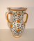 Italian Vase Majolica Ceramic from Proffessor Alfredo Santarelli, Perugia, Italy, 1950s, Image 2