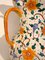 Vaso in maiolica in ceramica del professor Alfredo Santarelli, Perugia, Italia, anni '50, Immagine 13