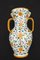 Italienische Vase aus Majolika Keramik von Proffessor Alfredo Santarelli, Perugia, Italien, 1950er 1
