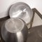 Vintage Italian Brushed Aluminium Pear Ice Bucket, 1970s 9