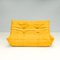 Togo Yellow Alcantara Modular Sofas attributed to Michel Ducaroy for Ligne Roset, Set of 5, Image 5