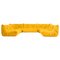 Togo Yellow Alcantara Modular Sofas attributed to Michel Ducaroy for Ligne Roset, Set of 5 1