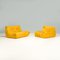 Togo Yellow Alcantara Modular Sofas attributed to Michel Ducaroy for Ligne Roset, Set of 5, Image 3