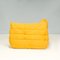 Togo Yellow Alcantara Modular Sofas attributed to Michel Ducaroy for Ligne Roset, Set of 5 10