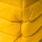 Togo Yellow Alcantara Modular Sofas attributed to Michel Ducaroy for Ligne Roset, Set of 5, Image 11