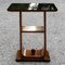 Tavolino da caffè vintage con ripiano in vetro, Immagine 1