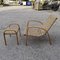 Armchair and Footrest with Rope Seats, Set of 2, Image 3
