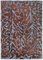 Large Brown Overdyed Area Rug 1