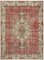 Large Vintage Red Area Rug 2