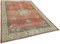 Large Vintage Red Area Rug 7