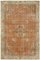 Large Vintage Beige Area Rug 2