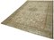 Large Vintage Beige Area Rug 8