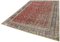 Large Vintage Red Area Rug 5