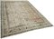 Large Vintage Beige Area Rug, Image 2