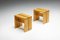 Stools attributed to Charlotte Perriand for Les Arcs, France, 1960s, Image 10