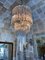Large Mid-Century Glass Rod Spiral Chandelier from Venini, 1980s, Image 7