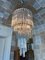 Large Mid-Century Glass Rod Spiral Chandelier from Venini, 1980s 6