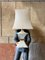 Lámpara de mesa grande atribuida a Gabriella Crespi, años 70, Imagen 7