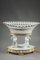 Cesta grande de porcelana de París con dos cupidos, década de 1830, Imagen 4