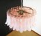 Lampadari a petalo rosa di Murano, anni '90, set di 2, Immagine 7