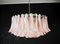 Murano Pink Petals Chandelier, 1990s 6