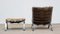 Ari Armchair and Ottoman by Arne Norell for Norell Möbel, 1960s, Set of 2 12