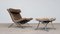 Ari Armchair and Ottoman by Arne Norell for Norell Möbel, 1960s, Set of 2 1