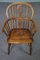 18th Century English Windsor Armchair with Low Back 5