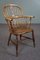 18th Century English Windsor Armchair with Low Back, Image 1