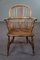 18th Century English Windsor Armchair with Low Back, Image 2