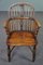18th Century English Windsor Armchair with Low Back, Image 6