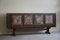 Danish Modern Low Sideboard in Oak & Ceramic Tiles attributed to Skovby, 1970s 6