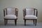 Danish Armchairs in Beech & Lambswool, 1920s, Set of 2 3