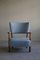 Moderner Dänischer Geschwungener Sessel aus Eiche von Viggo Boesen, 1950er 10