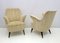 Mid-Century Modern Chenille Samtsessel von Nino Zoncada für Cassina, 1950er, 2er Set 3