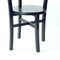 Black Oak Dining Chairs, Fomer Czechoslovakia 1930s, Set of 4 5