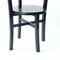 Black Oak Dining Chairs, Fomer Czechoslovakia 1930s, Set of 4, Image 5