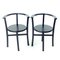 Black Oak Dining Chairs, Fomer Czechoslovakia 1930s, Set of 4, Image 15