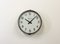 Vintage French Grey Factory Wall Clock from Brillié, 1950s, Image 2