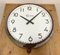 Vintage French Grey Factory Wall Clock from Brillié, 1950s, Image 8